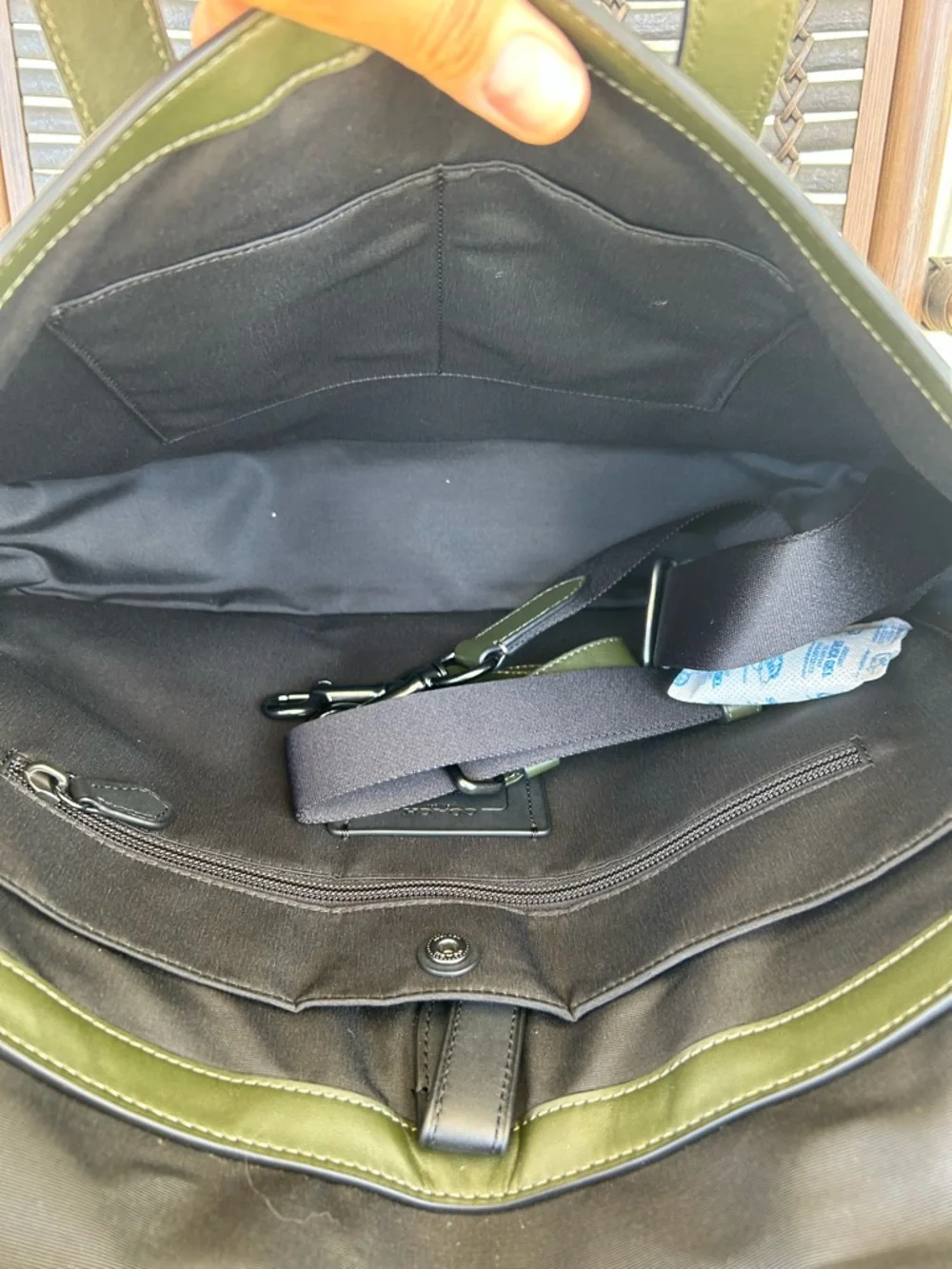 Coach Olive Green Sullivan portfolio brief